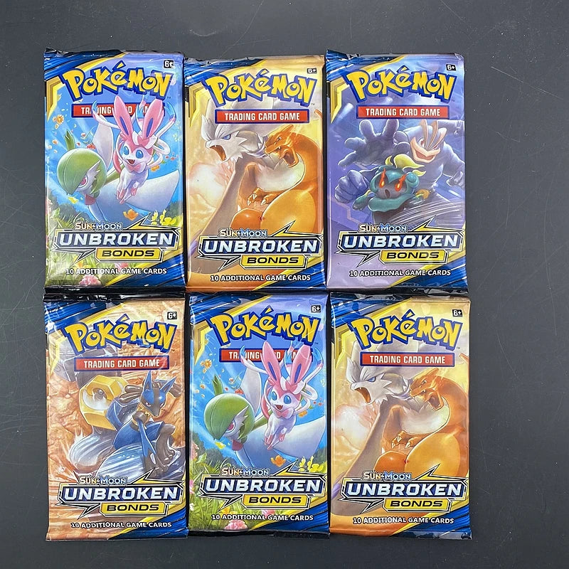 10/20Pcs Pokemon Cards Sun & Moon Lost Thunder English Trading Card Game Evolutions Booster Collectible Kids Toys Gift