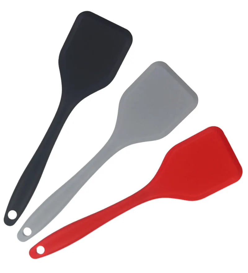 Silicone Spatula Shovel Frying Heat Resistant Cooking Spatula Non-stick Small Shovel Home Kitchen Cooking Utensils Shovel