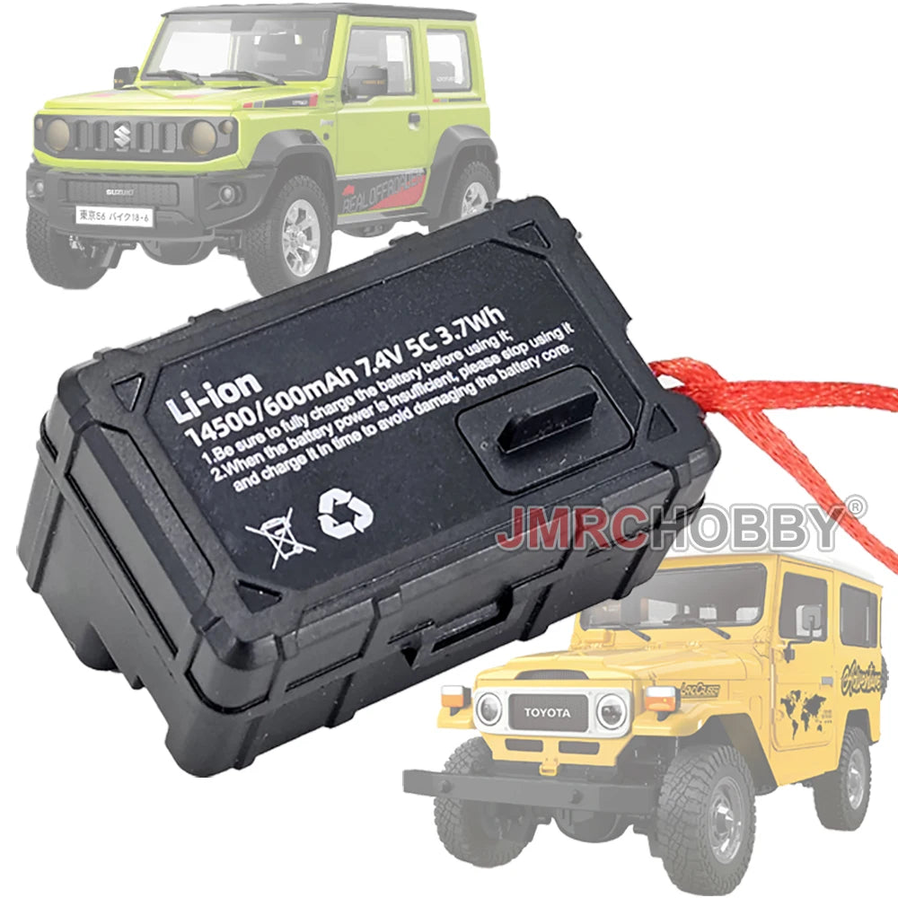 HG4-53 Pro Licensed SUZUKI JIMNY 1/16 Scale 2.4GRemote Control Car Simulation Light Sound Smoke Systerm Proportional RC Crawler