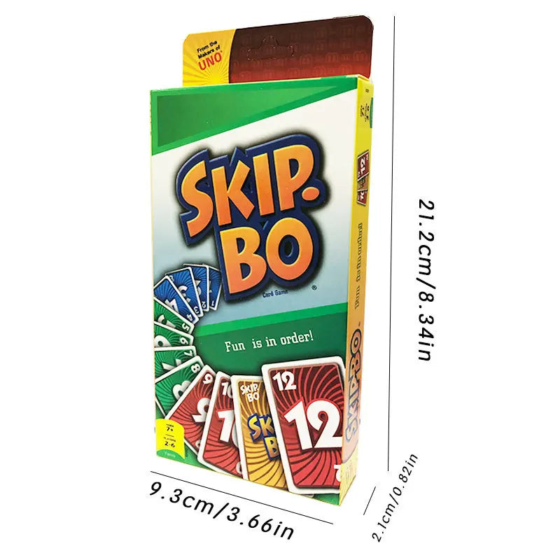 UNO FLIP! Board Game UNO:SKIP BO Cards Pokemon Pikachu Card Game Multiplayer UNO Card Game Family Party Games Toys Kids Toy