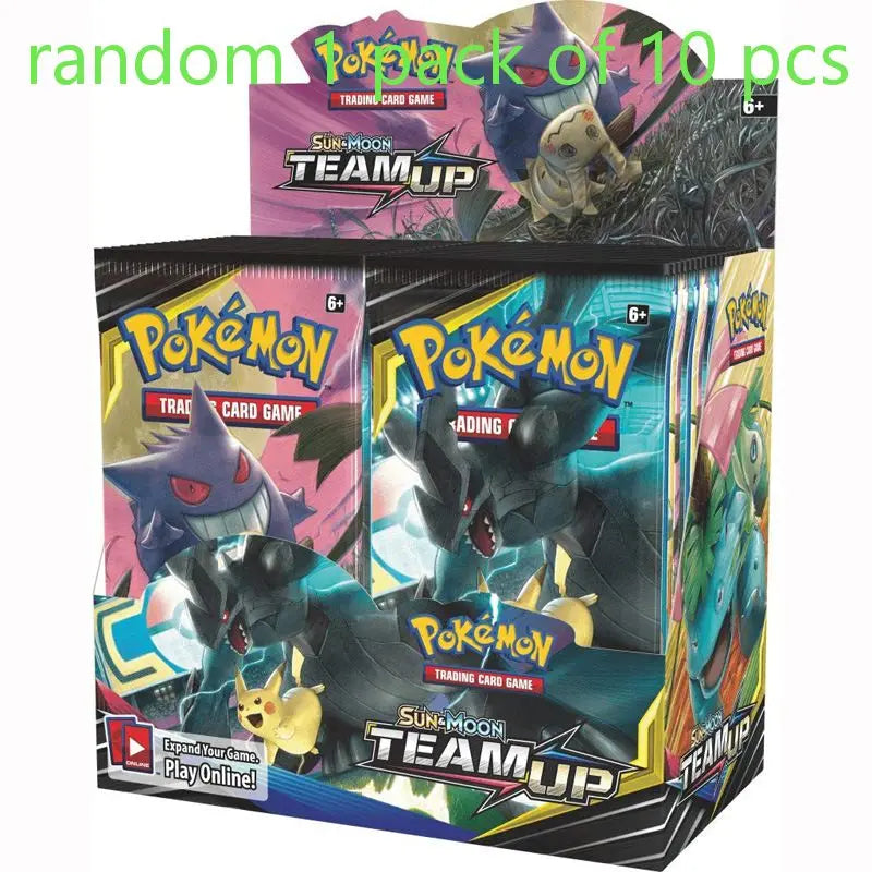 Hot 10pcs Pokemon Cards Box TCG: Sun & Moon Mega Energy Shining Pokemon Card Game Trading Collection Cards Pokemon Cards