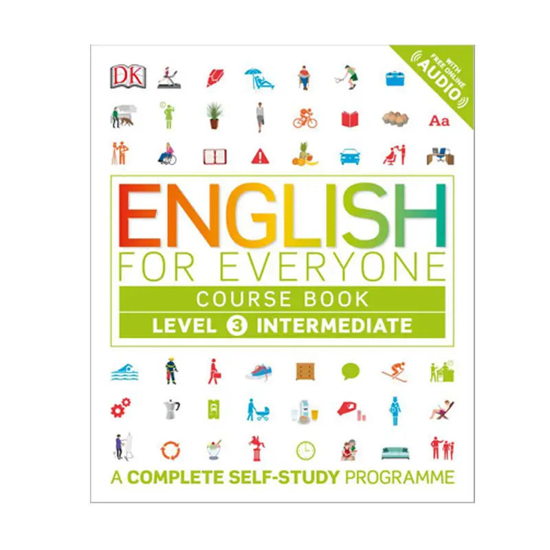 DK English for Everyone Course Kids Learning Book Complete Self-Study Programme Level 1-4