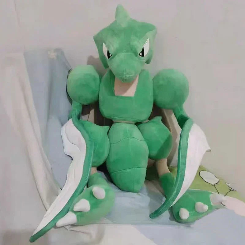 70cm Pokemon Scyther Plush Toys Anime Doll Cute Ornament Pokémon Cartoon Stuffed Plushie Pillow Gift for Children Christmas