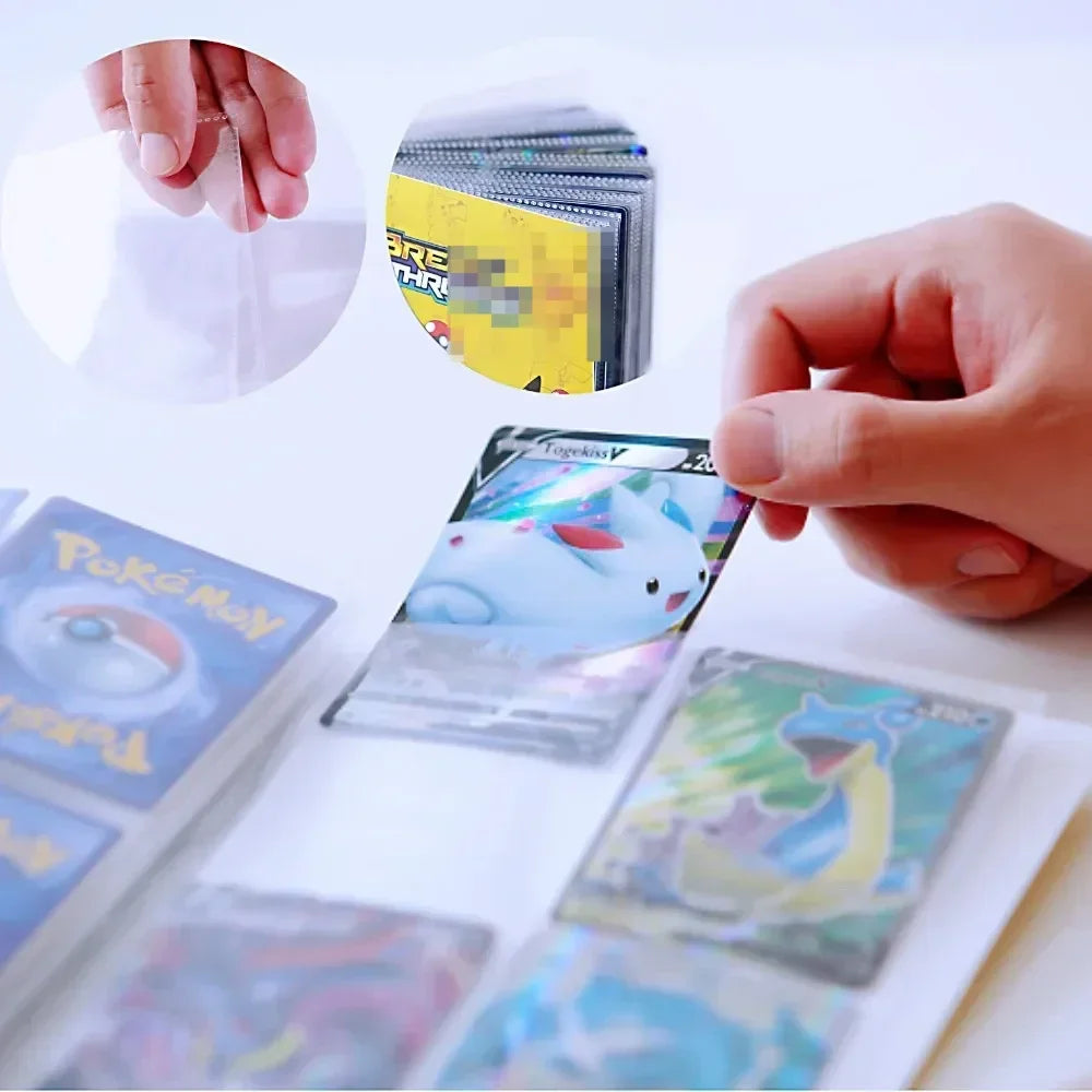 Charizard 240Pcs Album Card Book Map Letter Mewtwo Charizard Holder Binder Collections Folder Anime Card Protector Notebook Gift