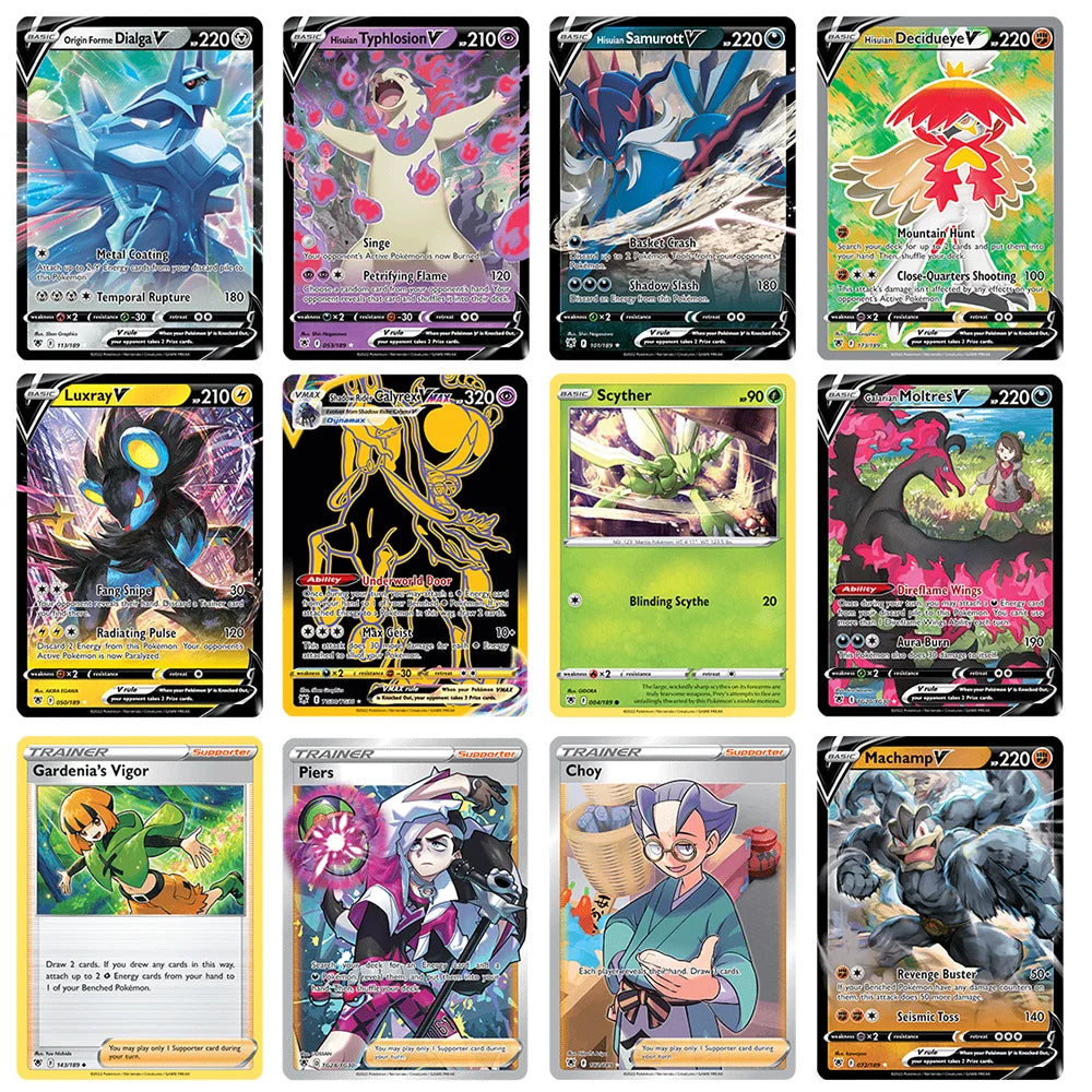 Newest Pokemon Cards French PokemonTEMPORAL FORCES LOST ORIGIN Booster Box  PERDUE Fusion Trading Card Game Collection Cards Toy