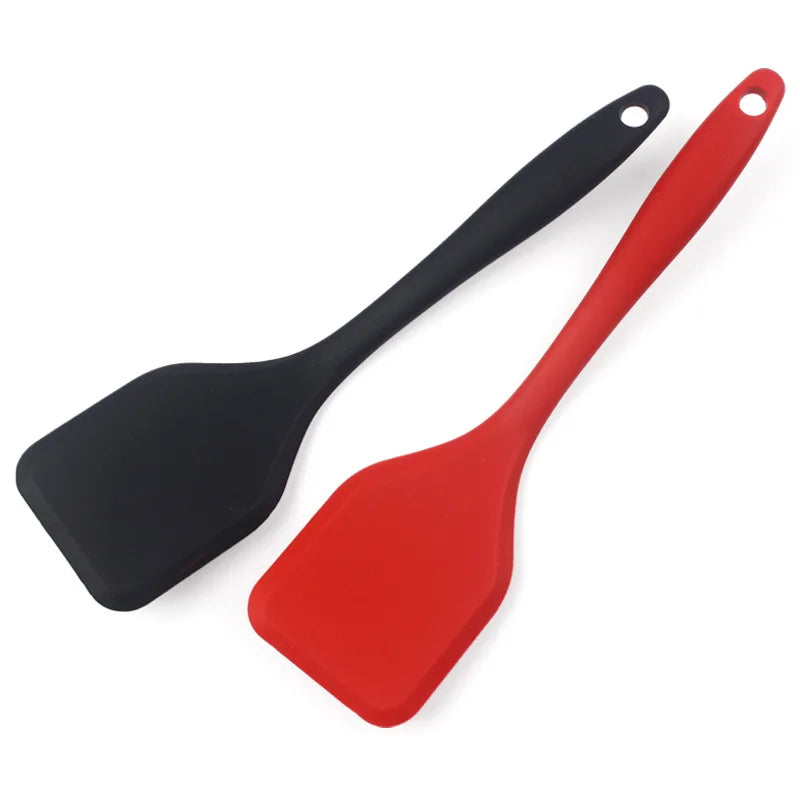 Silicone Spatula Shovel Frying Heat Resistant Cooking Spatula Non-stick Small Shovel Home Kitchen Cooking Utensils Shovel